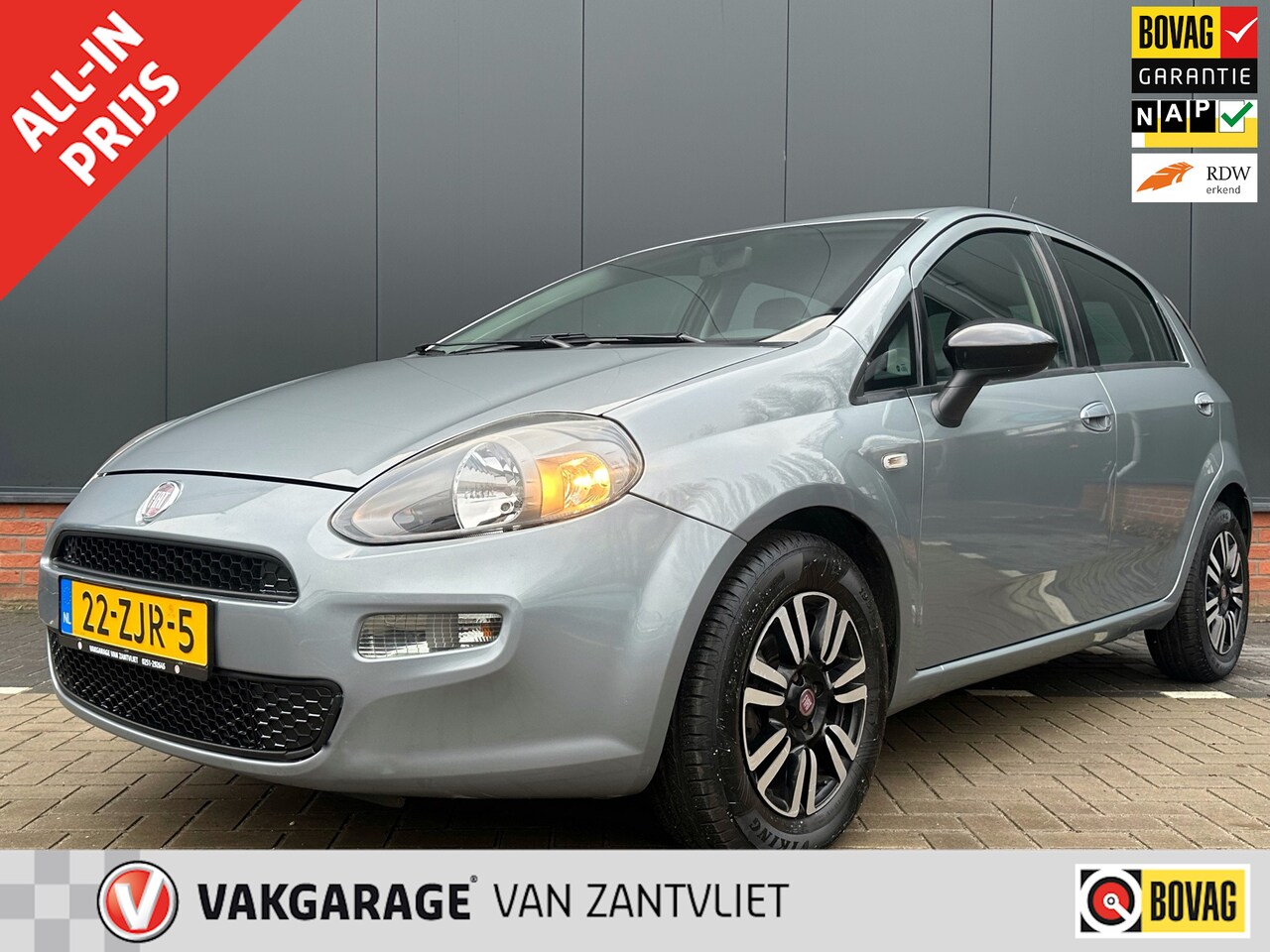 Fiat Punto Evo - 0.9 TwinAir Easy 0.9 TwinAir Easy (12 mnd BOVAG garantie) - AutoWereld.nl