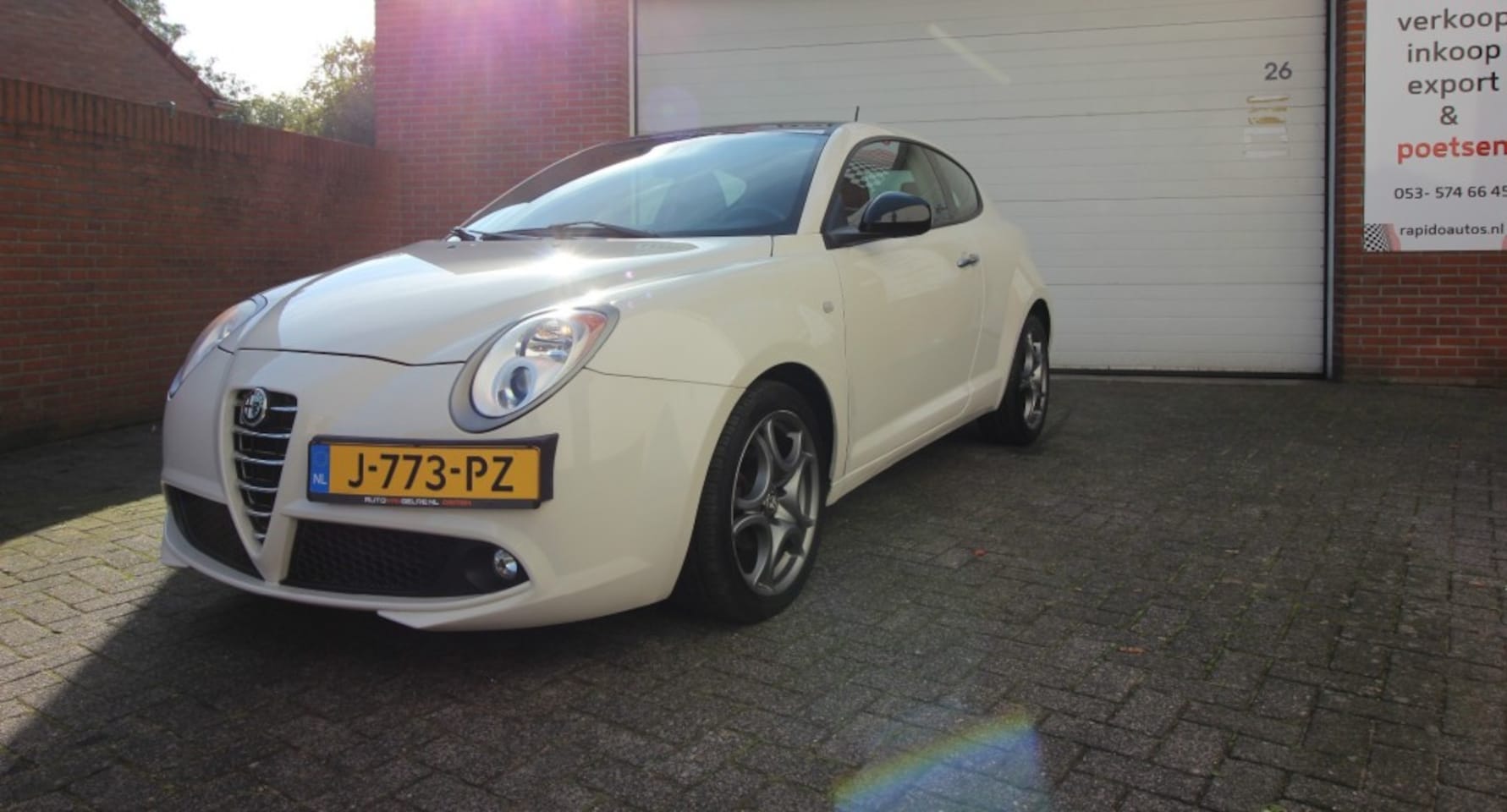 Alfa Romeo MiTo - 1.4 SBK 105PK Airco Bluetooth nieuwe APK - AutoWereld.nl