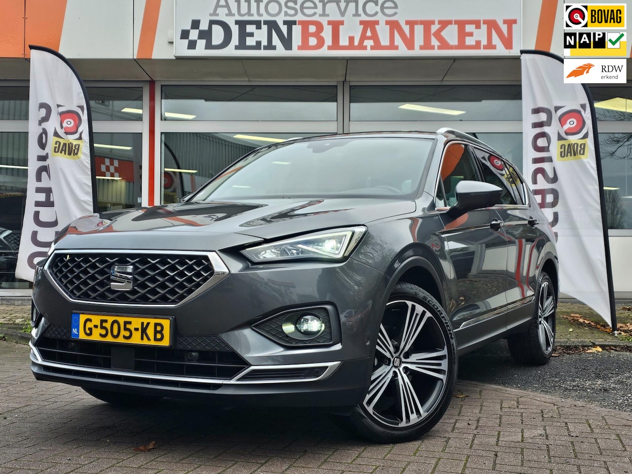 Seat Tarraco - 1.5 TSI Xcellence 7p. BJ.2019 / Navi / Digi Dashb / Camera / 20"Lmv / Trekhaak !! - AutoWereld.nl