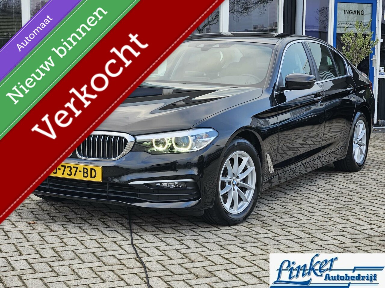 BMW 5-serie - 520i High Executive Edition AUTOMAAT NLAUTO 52000KM! - AutoWereld.nl