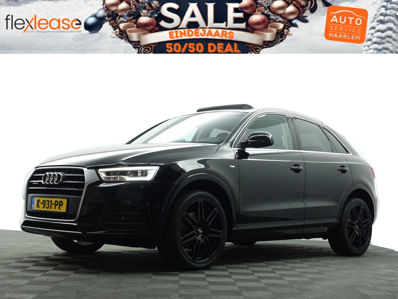 Audi Q3 - 2.0 TFSI Quattro S-line Aut- Panodak, Xenon Led, Sport Leder, Keyless, Park Assist - AutoWereld.nl