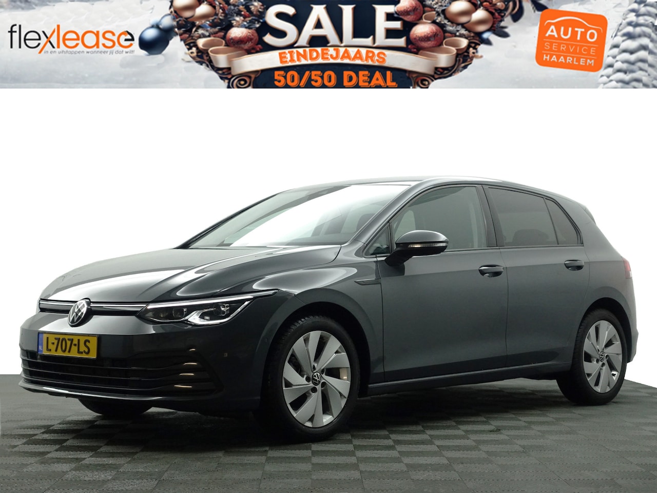 Volkswagen Golf - 1.0 eTSI Highline Advance Aut- Stoelmassage, Memory, Sfeerverlichting, Park Pilot, Park As - AutoWereld.nl