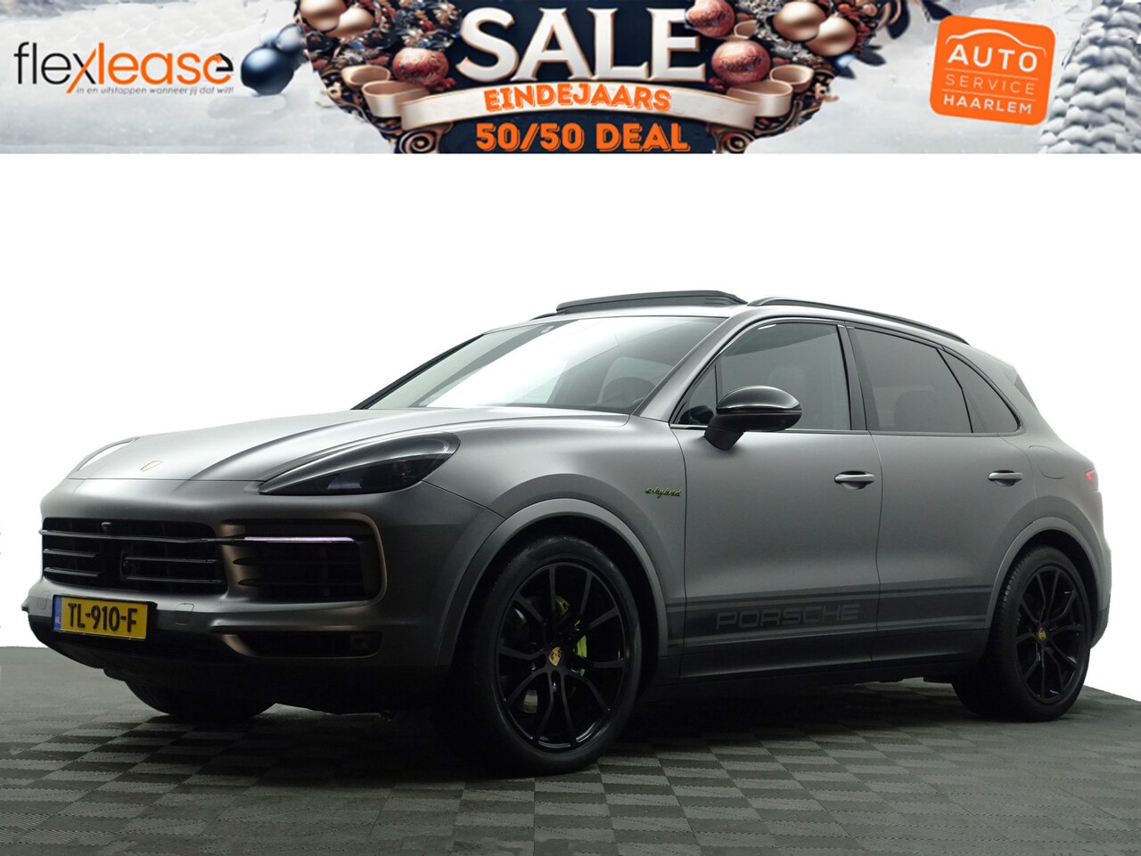 Porsche Cayenne - 3.0 E-Hybrid Sport Design Aut- Panoramadak, Sport Chrono, Carbon, Bose Audio, 360 Camera, - AutoWereld.nl