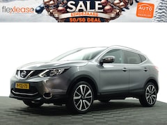 Nissan Qashqai - 1.2 Tekna- Panodak, 360 Camera, Elek Leder Interieur, Xenon Led, Stoelverwarming, Clima