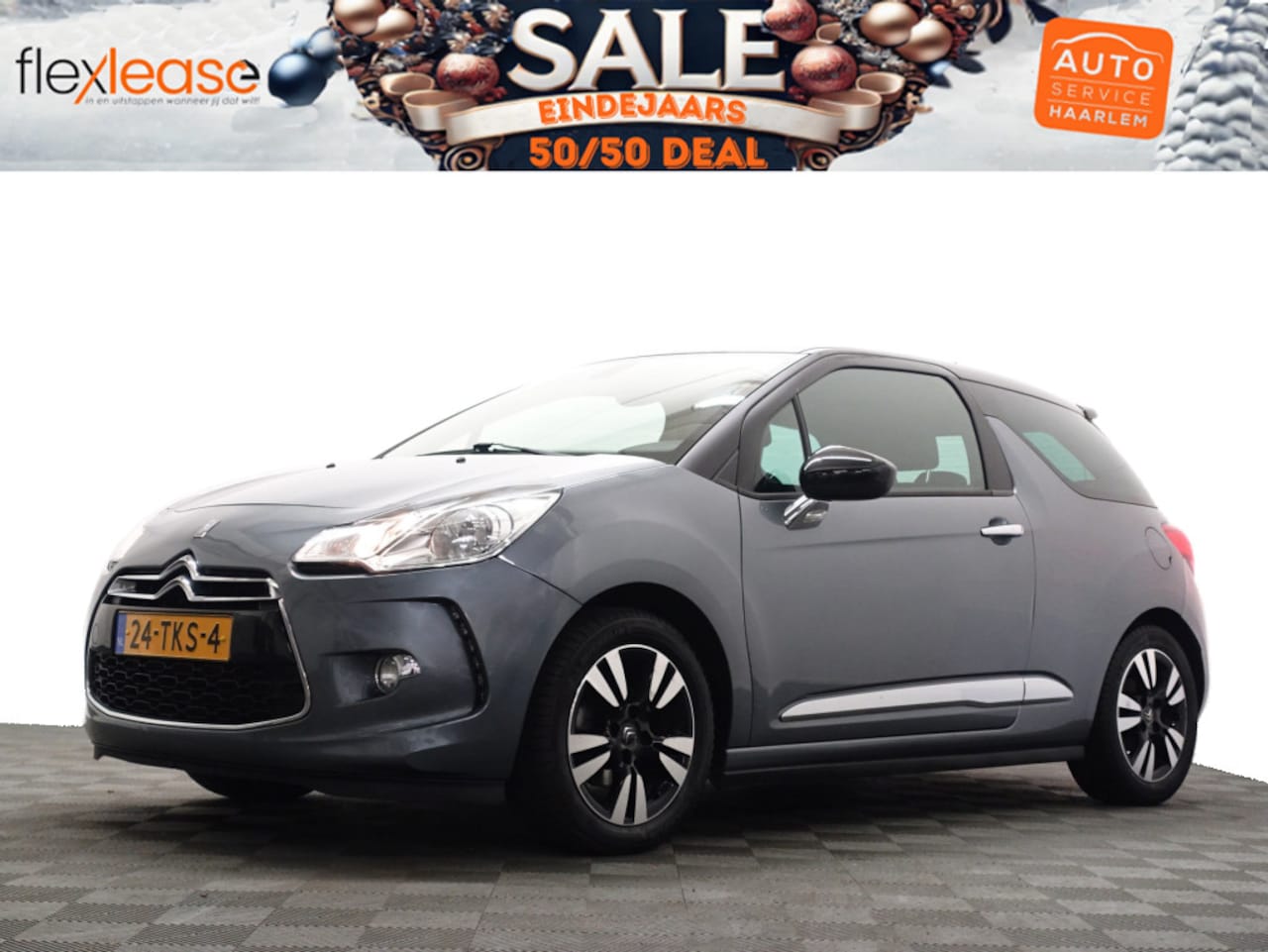 Citroën DS3 - 1.6 e-HDi So Chic- Two Tone, Hifi Sound System, Park Assist, Clima, Cruise, Sport Interieu - AutoWereld.nl