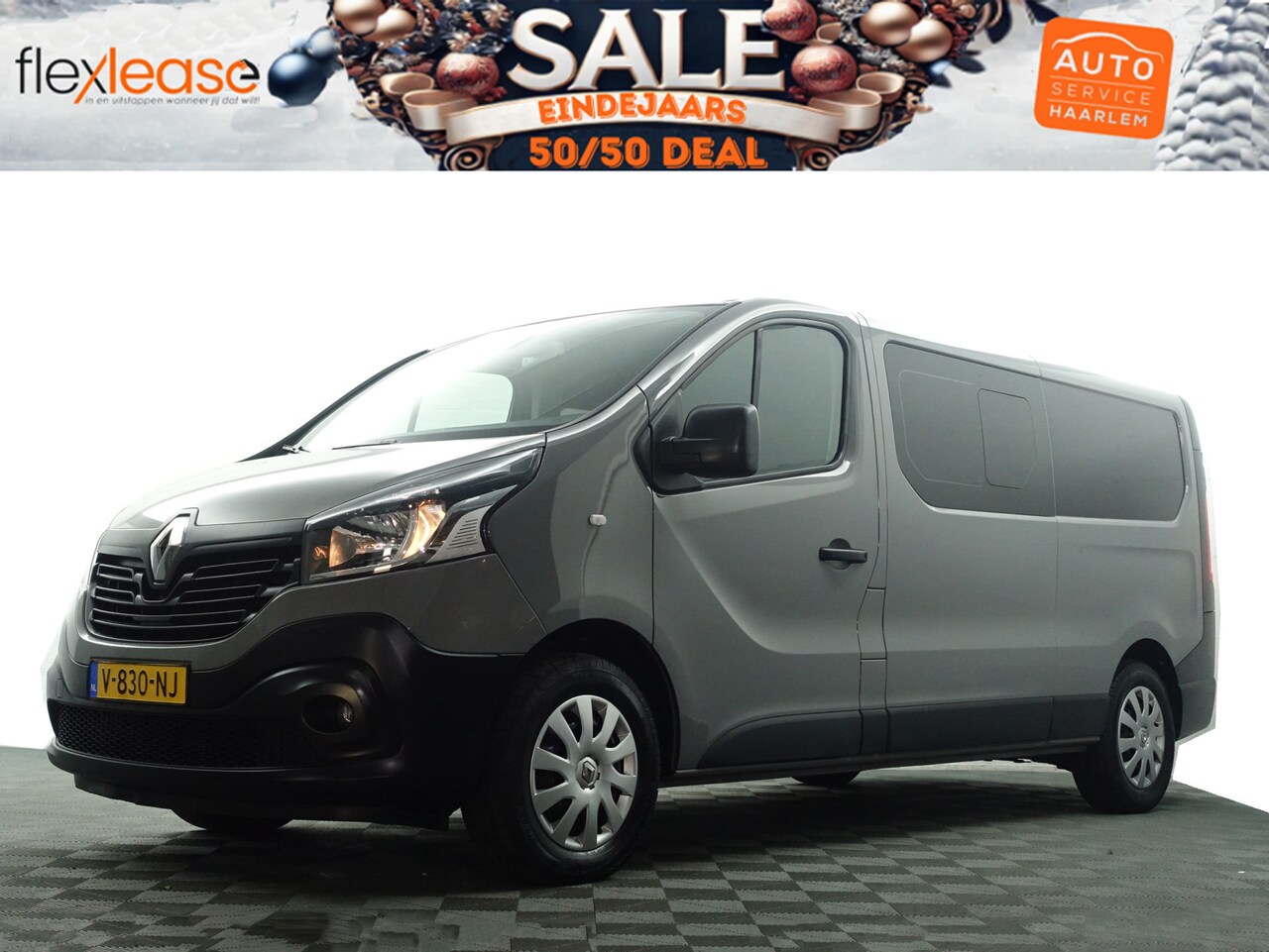 Renault Trafic - 1.6 dCi Euro 6 T29 L2 Comfort- Dubbele Cabine, 5/6 Pers, Camera, Clima, Park Assist, Cruis - AutoWereld.nl