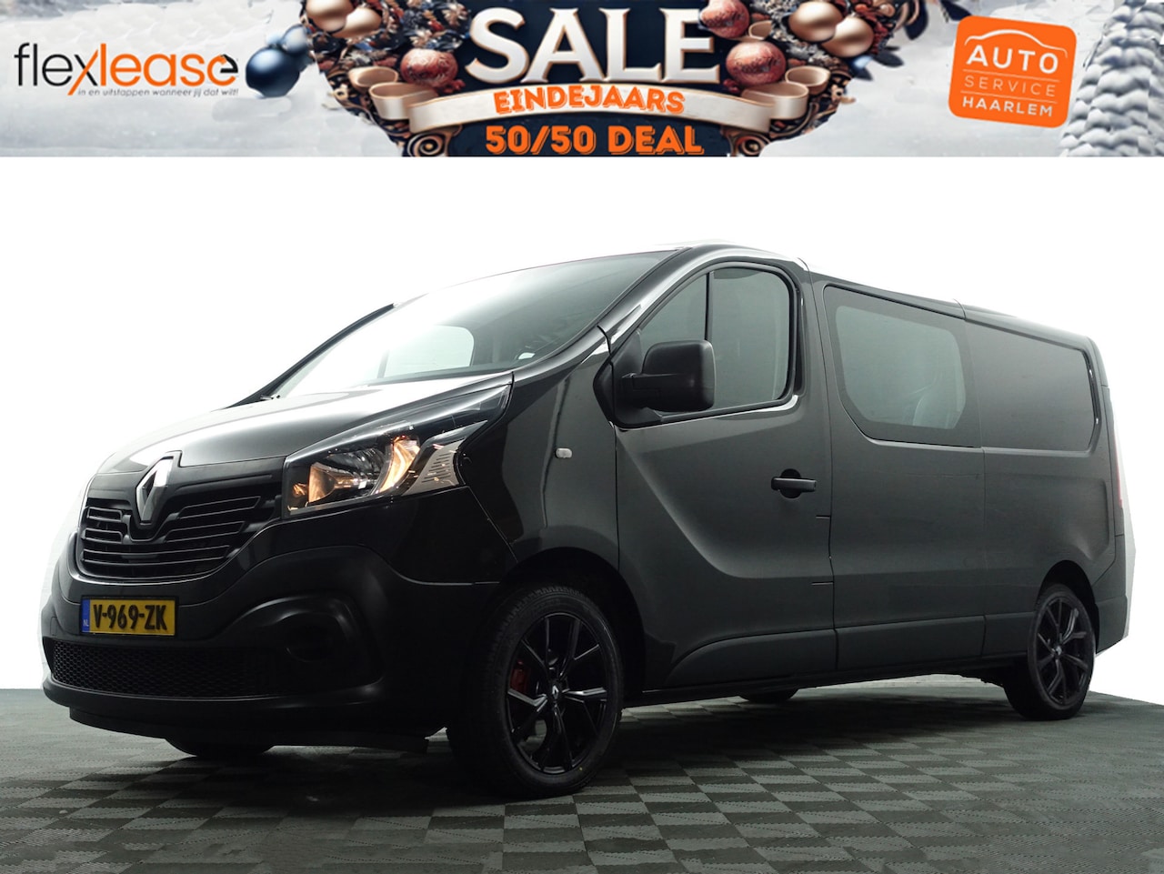 Renault Trafic - 1.6 dCi Euro 6 T29 L2 Luxe- Dubbele Cabine, 6 Pers, Clima, Cruise, Park Assist - AutoWereld.nl