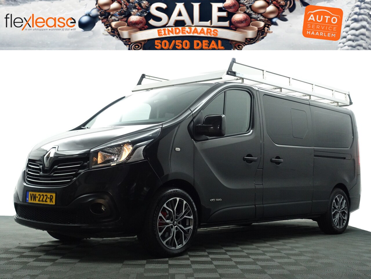 Renault Trafic - 1.6 dCi T29 L2 Sportline- Dubbele Cabine, 5/6 Pers, 2x Schuifdeur, Stoelverwarming, Camera - AutoWereld.nl