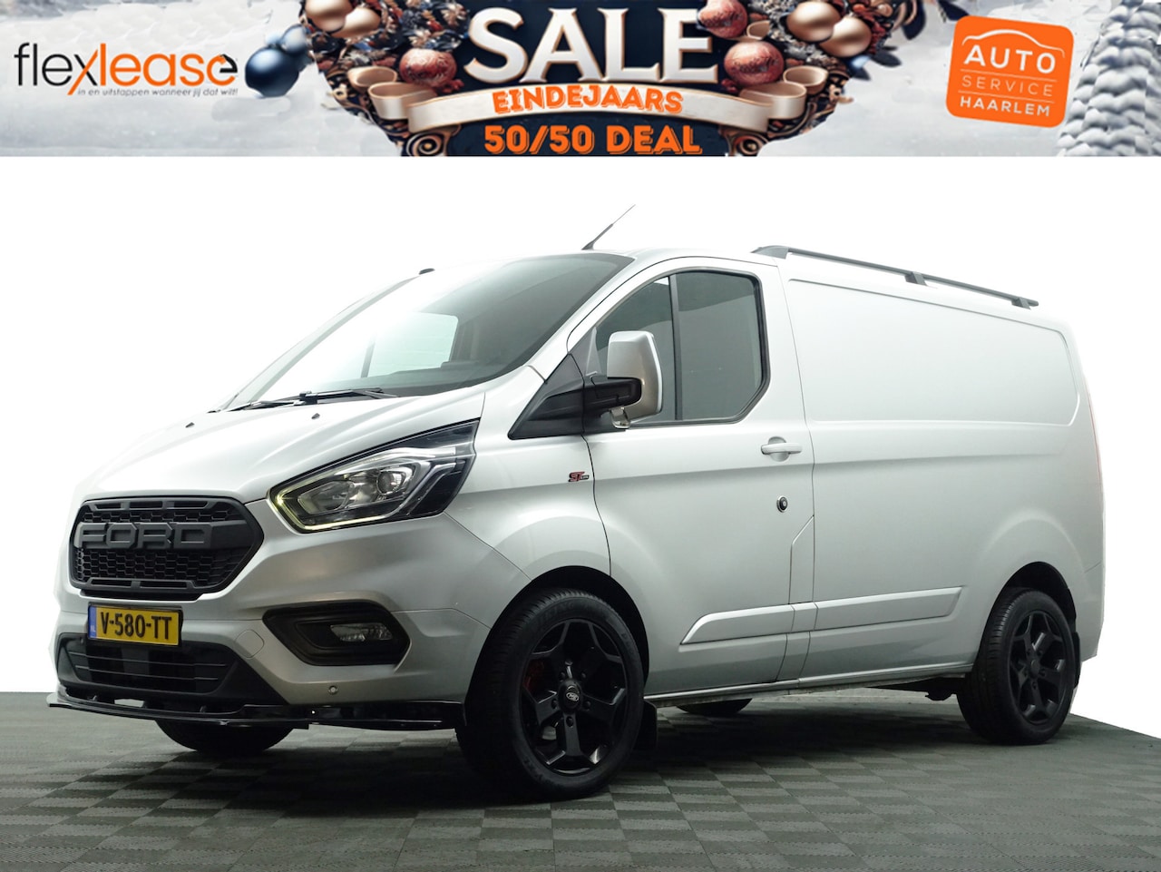 Ford Transit Custom - 280 2.0 TDCI Euro 6 ST-Line Aut- 3 Pers, Design Leder, Led, Camera, Lane Assist, CarPlay, - AutoWereld.nl