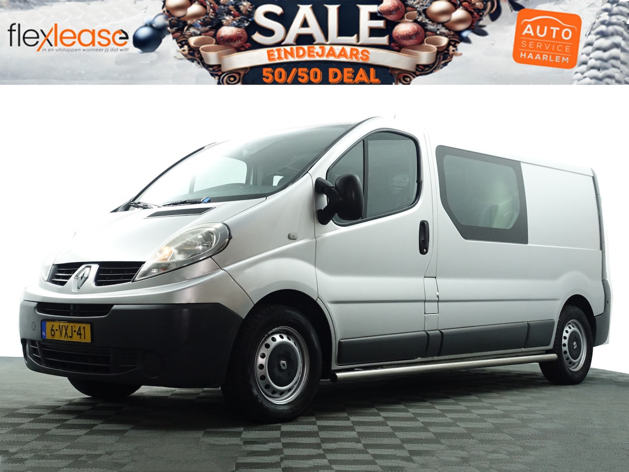 Renault Trafic - 2.0 dCi T29 L2 Dynamic- Dubbele Cabine, 6 Pers, Navi, Park Assist, Clima, NAP 158DKM - AutoWereld.nl