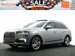 Audi Q7 - 3.0 TDI e-tron Quattro S Line+ Aut- Panoramadak, Sfeerverlichting, 360 Camera, Standkachel