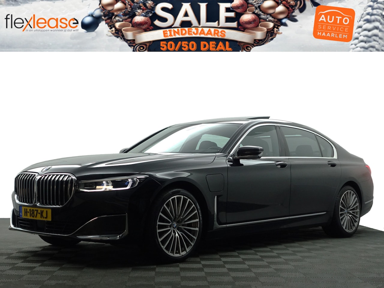 BMW 7-serie - 745Le xDrive Individual Aut- Panoramadak, Stoelventilatie, Softclose, Achterasbesturing, H - AutoWereld.nl