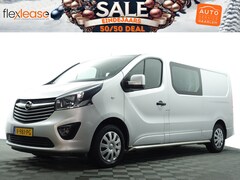 Opel Vivaro - 1.6 CDTI Euro 6 L2 Sport- Dubbele Cabine, 6 Pers, Led, Camera, Navi, Cruise, Sidebars