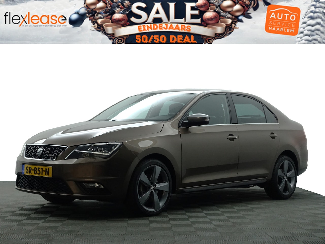 Seat Toledo - 1.4 TSI FR Business Intense Aut- Alcantara Sport Interieur, Camera, Sfeerverlichting, Xeno - AutoWereld.nl