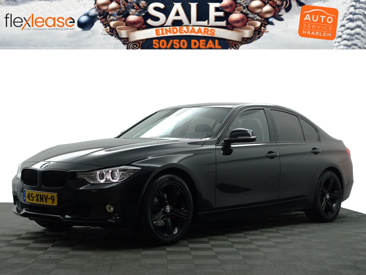 BMW 3-serie - 320i M Sport Shadowline Aut- Xenon Led, Park Assist, Dynamic Select, Navi, Clima, Cruise - AutoWereld.nl