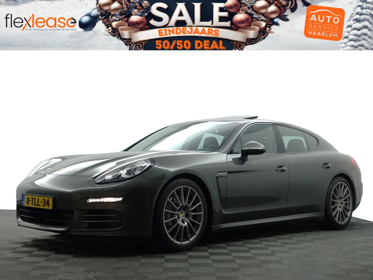 Porsche Panamera - 3.0 4S Executive- Sport Chrono, Schuifdak, Soft Close, Stoelventilatie, Bose Audio, 360 Ca - AutoWereld.nl