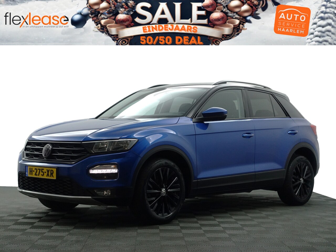 Volkswagen T-Roc - 1.0 TSI R Line- Two Tone, Carplay, Ada Cruise, Led, Park Assist, Clima, Sport Interieur - AutoWereld.nl