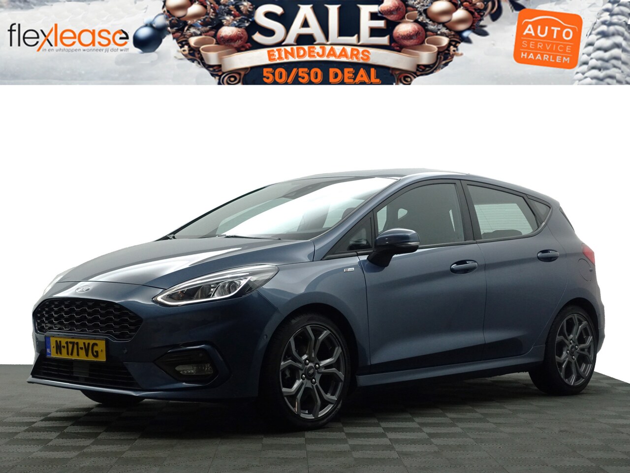 Ford Fiesta - 1.0 EcoBoost Hybrid ST-Line X- Bang Olufsen, Xenon Led, Carplay, Stuur/Stoelverwarming, Pa - AutoWereld.nl