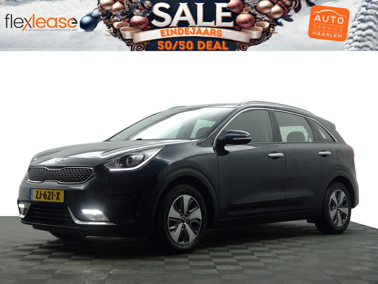 Kia Niro - 1.6 GDi Hybrid ExecutiveLine Aut- CarPlay, Camera, Leder Interieur, Xenon Led, Ada Cruise, - AutoWereld.nl