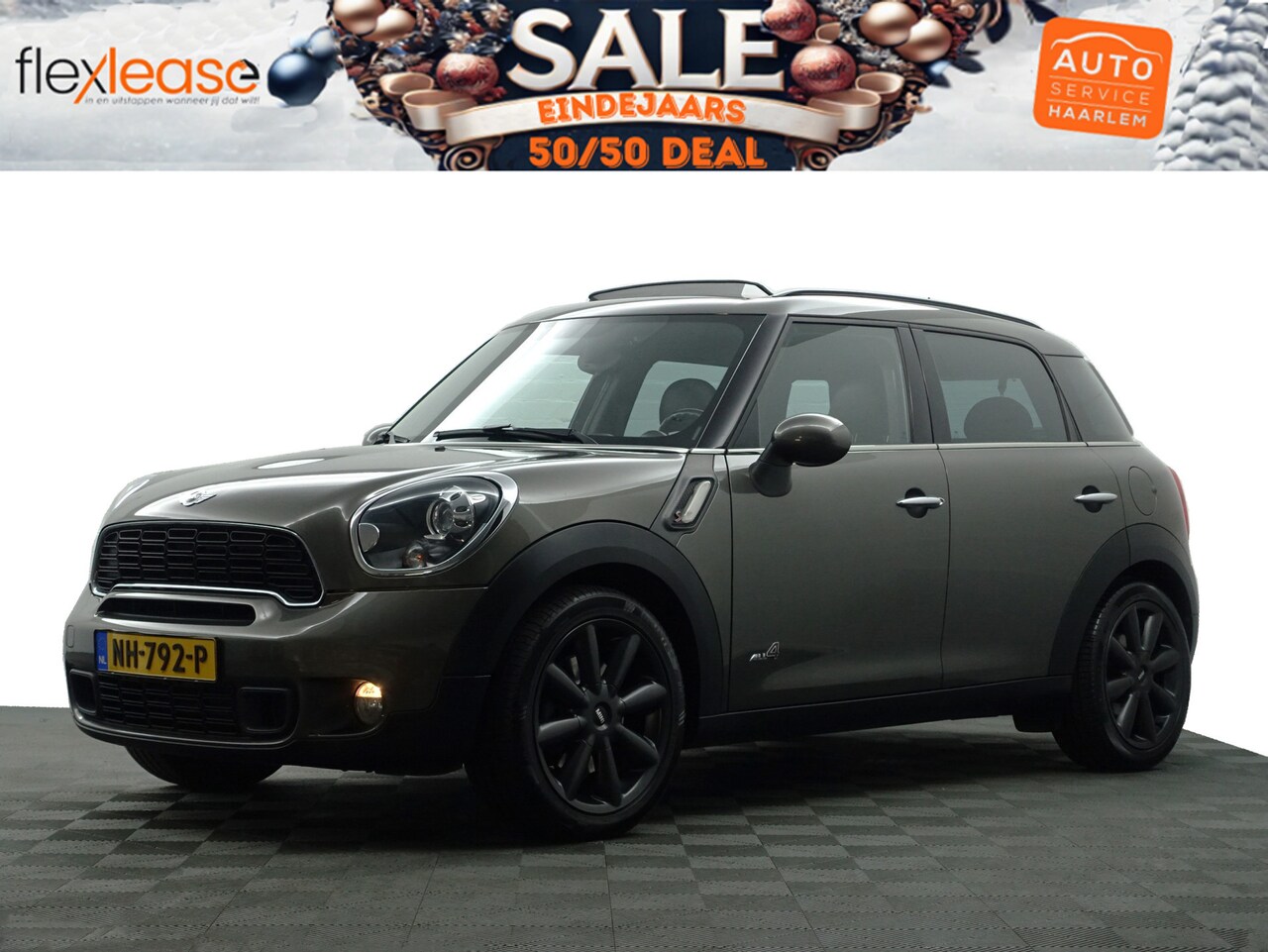 MINI Countryman - Mini 1.6 Cooper S ALL4 Chili Aut- Panodak, BI Xenon, Stoelverwarming, Park Assist, Navi, D - AutoWereld.nl