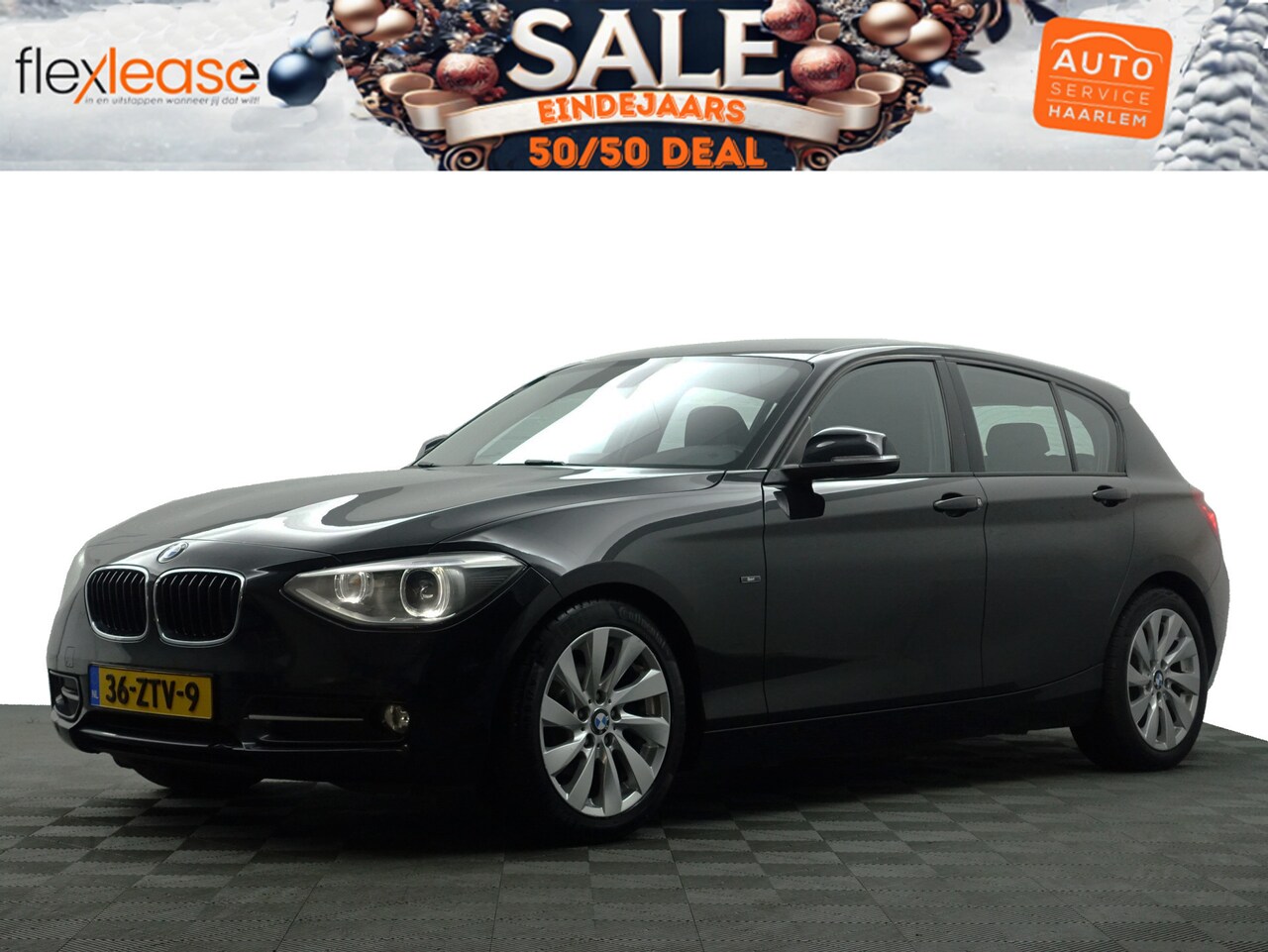 BMW 1-serie - 114i M Sport+ Xenon Led, Sport Leder Interieur, Sfeerverlichting, Park Assist, Clima - AutoWereld.nl