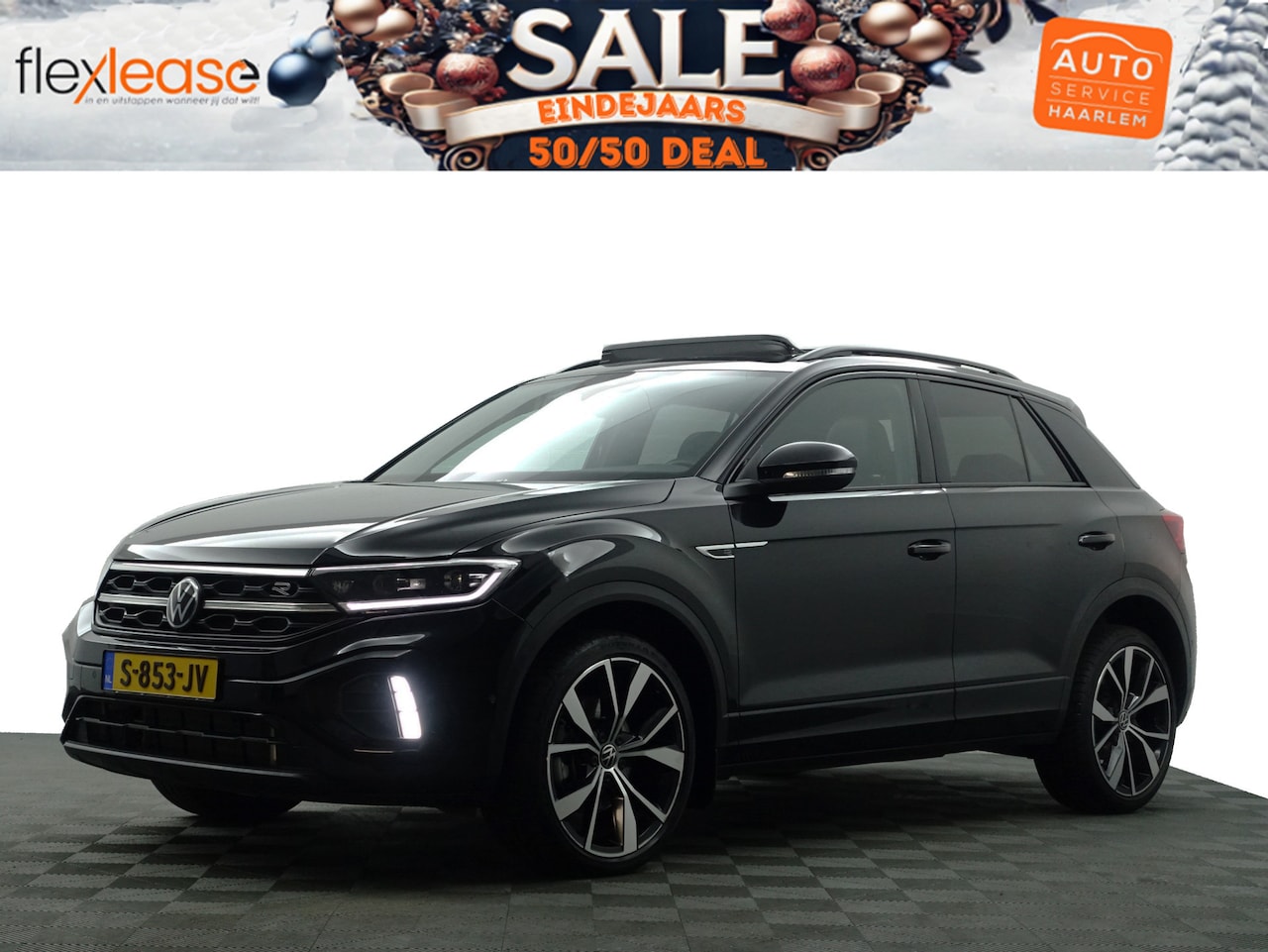 Volkswagen T-Roc - 1.5 TSI R-Line Business+ Aut- Panodak, Carplay, Ada Cruise, Camera, Park Assist, Park Pilo - AutoWereld.nl