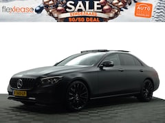 Mercedes-Benz E-klasse - 200 d AMG Night Edition Aut- Magno Mat zwart, Panoramadak, Sfeerverlichting, Sport Leder I