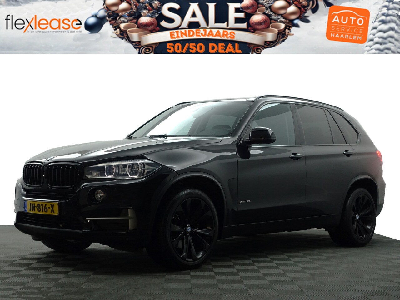 BMW X5 - xDrive35i M Sport Aut- 7 Pers, Memory Seats, Park Assist, Sfeerverlichting, Leder Interieu - AutoWereld.nl