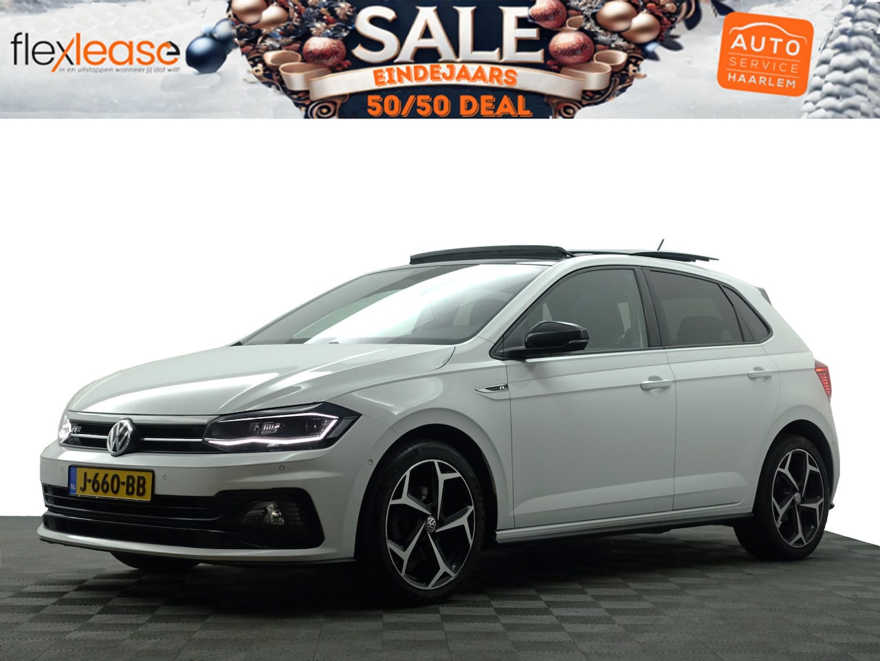 Volkswagen Polo - 1.0 TSI R Line Aut- Panoramadak, CarPlay, Xenon Led, Keyless, Dynamic Select, Virtual Cock - AutoWereld.nl