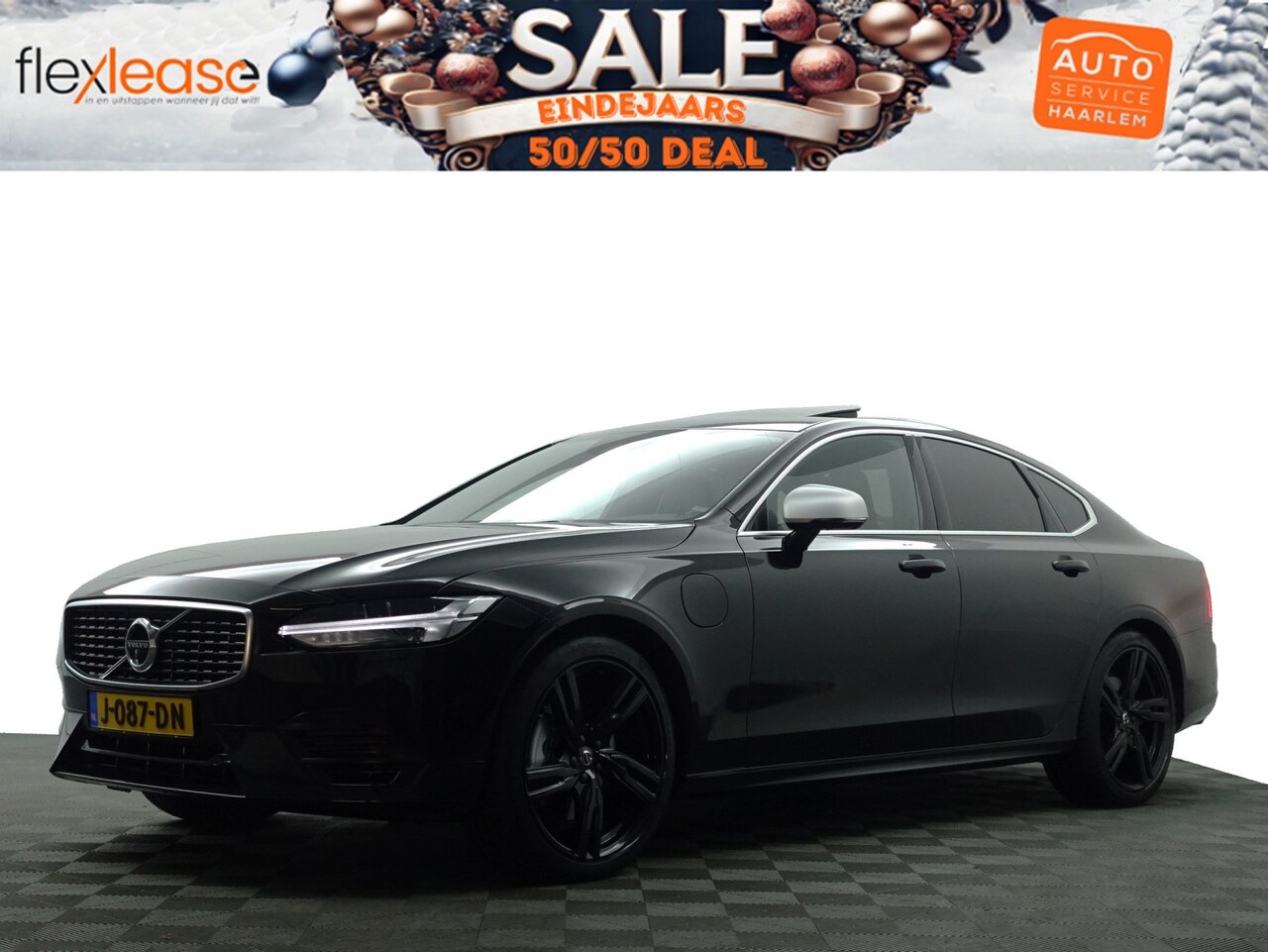 Volvo S90 - 2.0 T8 AWD R-Design Aut- Schuifdak, Bowers Wilkins, Head Up, 360 Camera, Elek Trekhaak, Xe - AutoWereld.nl