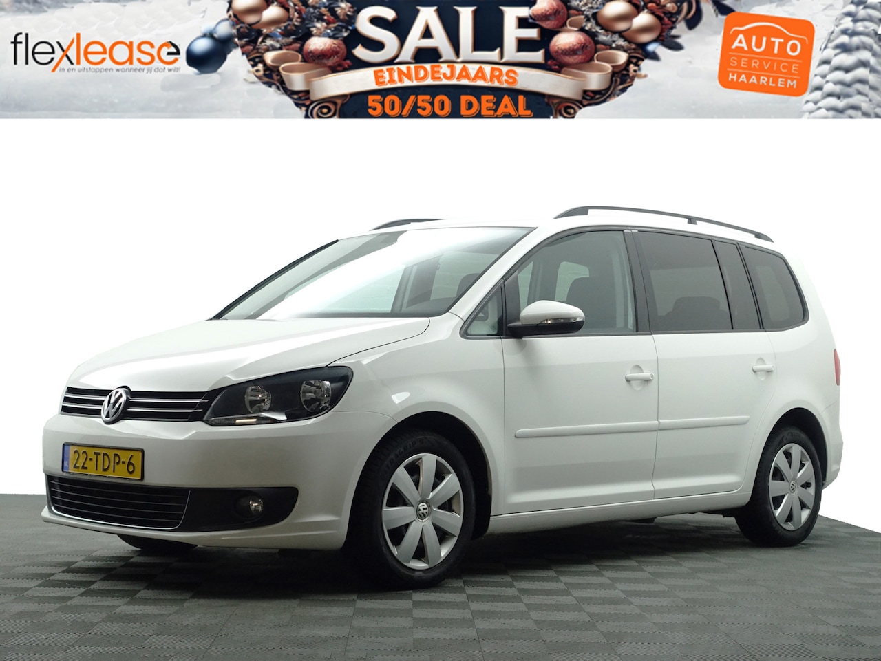 Volkswagen Touran - 1.2 TSI Comfortline BlueMotion- 7 Pers, Park Assist, Clima, Cruise, Trekhaak, Privacy Glas - AutoWereld.nl