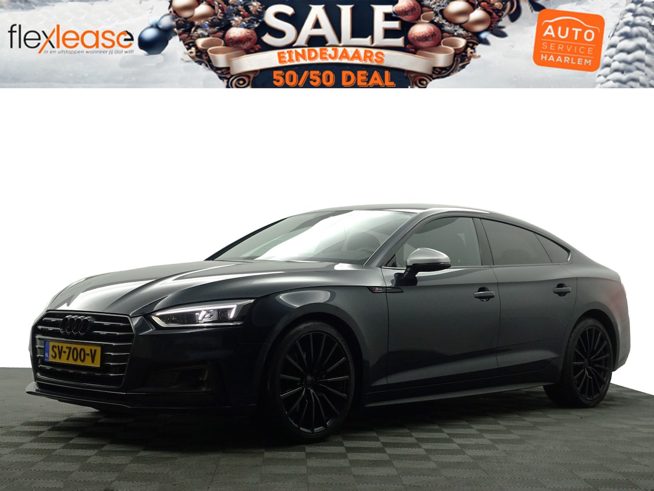 Audi A5 Sportback - 2.0 TFSI S Line Black Optic Aut- Memory Seats, Ada Cruise, Dynamic Select, Keyless, Camera - AutoWereld.nl