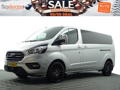 Ford Transit Custom - 300 2.0 TDCI Euro 6 L2 Sport Aut- 3 Pers, 2x Schuifdeur, Ada Cruise, Xenon Led, Stoelverwa