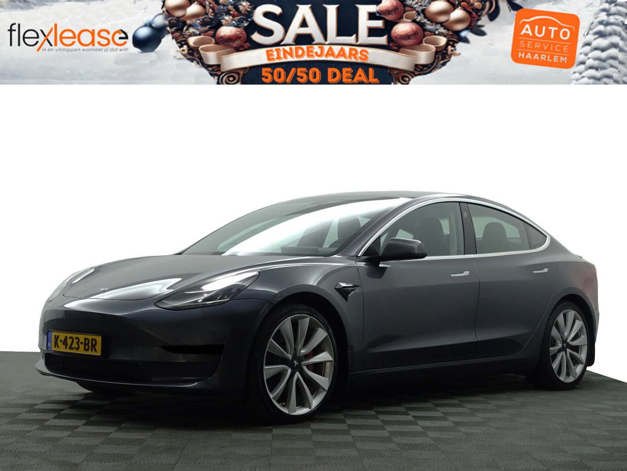 Tesla Model 3 - Performance AWD 75 kWh Aut- Panoramadak, Full Carbon, 360 Camera, Full Self Driving, Virtu - AutoWereld.nl