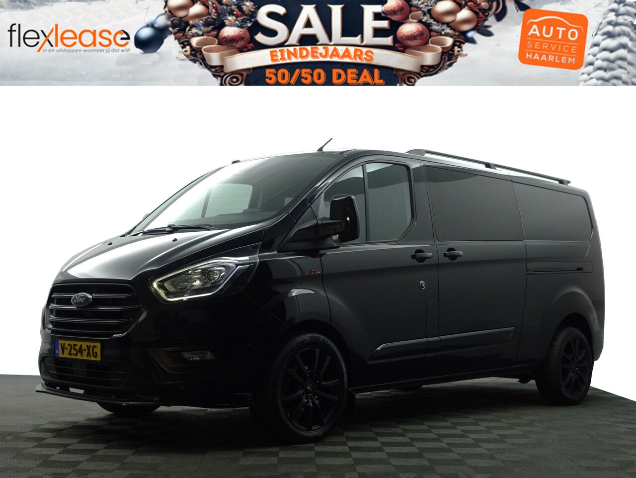 Ford Transit Custom - 300 2.0 TDCI L2 ST Line Aut- Dubbele Cabine, 5/6 Pers, 2x Schuifdeur, CarPlay, Led, Camera - AutoWereld.nl