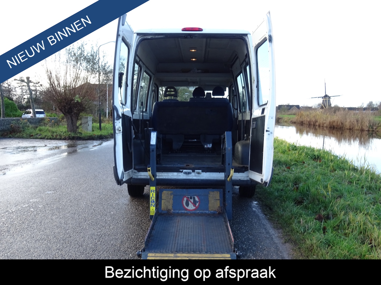 Fiat Ducato Combinato - * 6 PERS. * ROLSTOELAUTO * INVALIDE !! - AutoWereld.nl