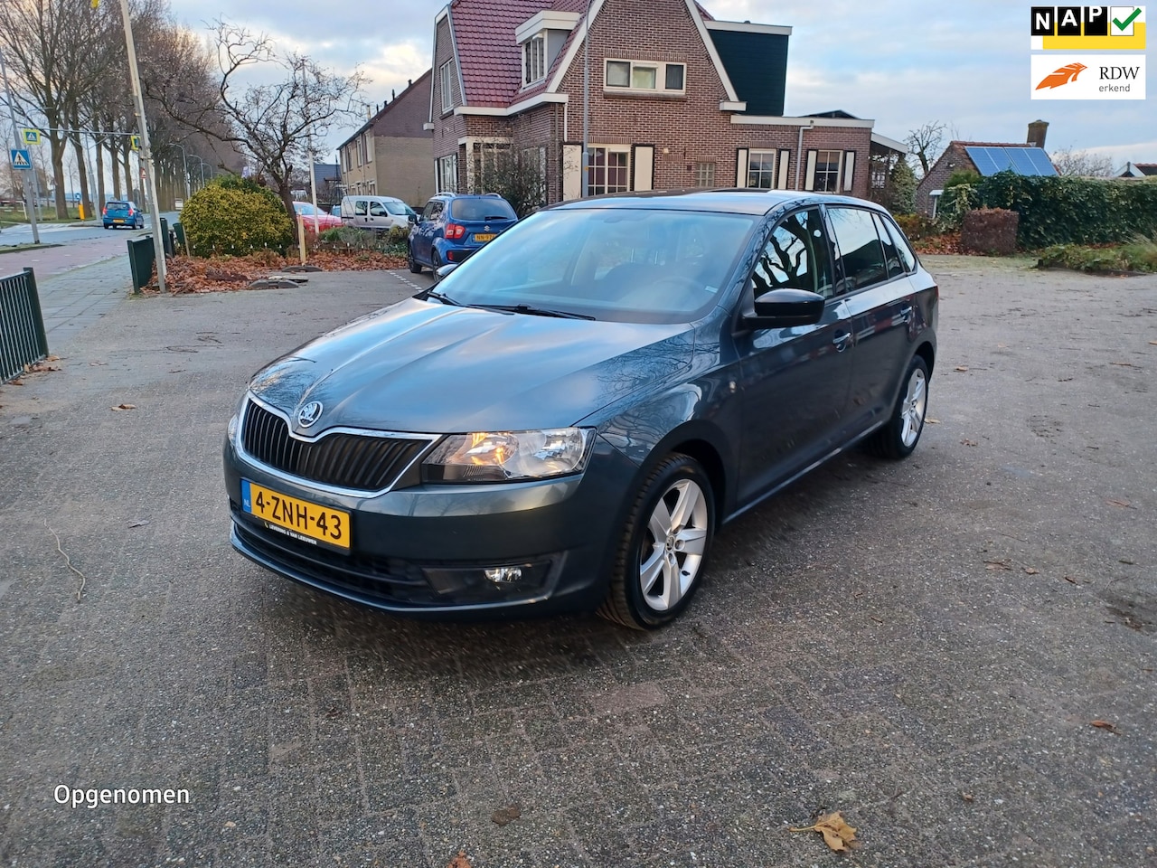 Skoda Rapid Spaceback - 1.2 TSI Greentech Style Edition 1.2 TSI Greentech Style Edition - AutoWereld.nl