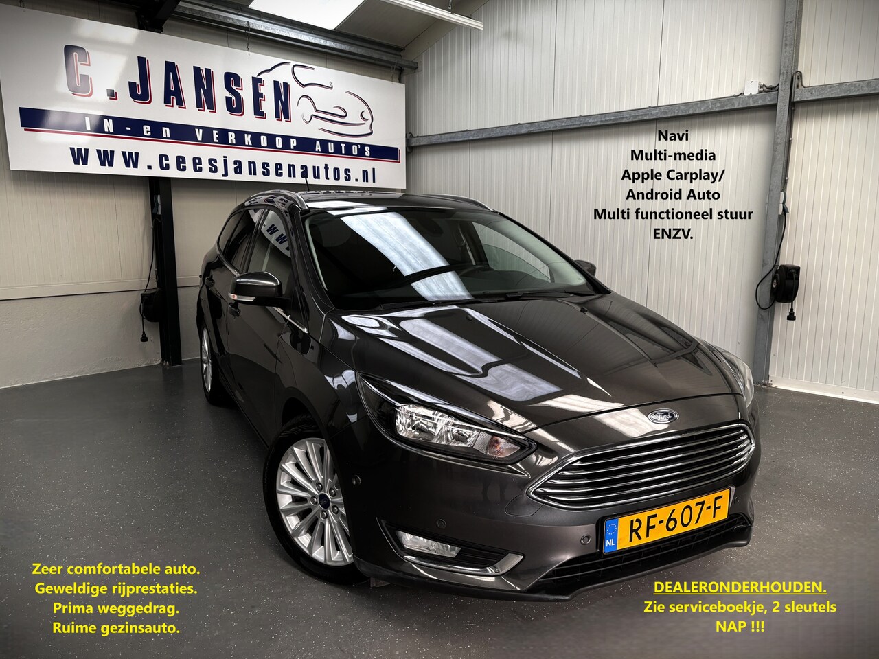 Ford Focus Wagon - 1.0 Titanium Advanced Technology Pack !!!! - AutoWereld.nl