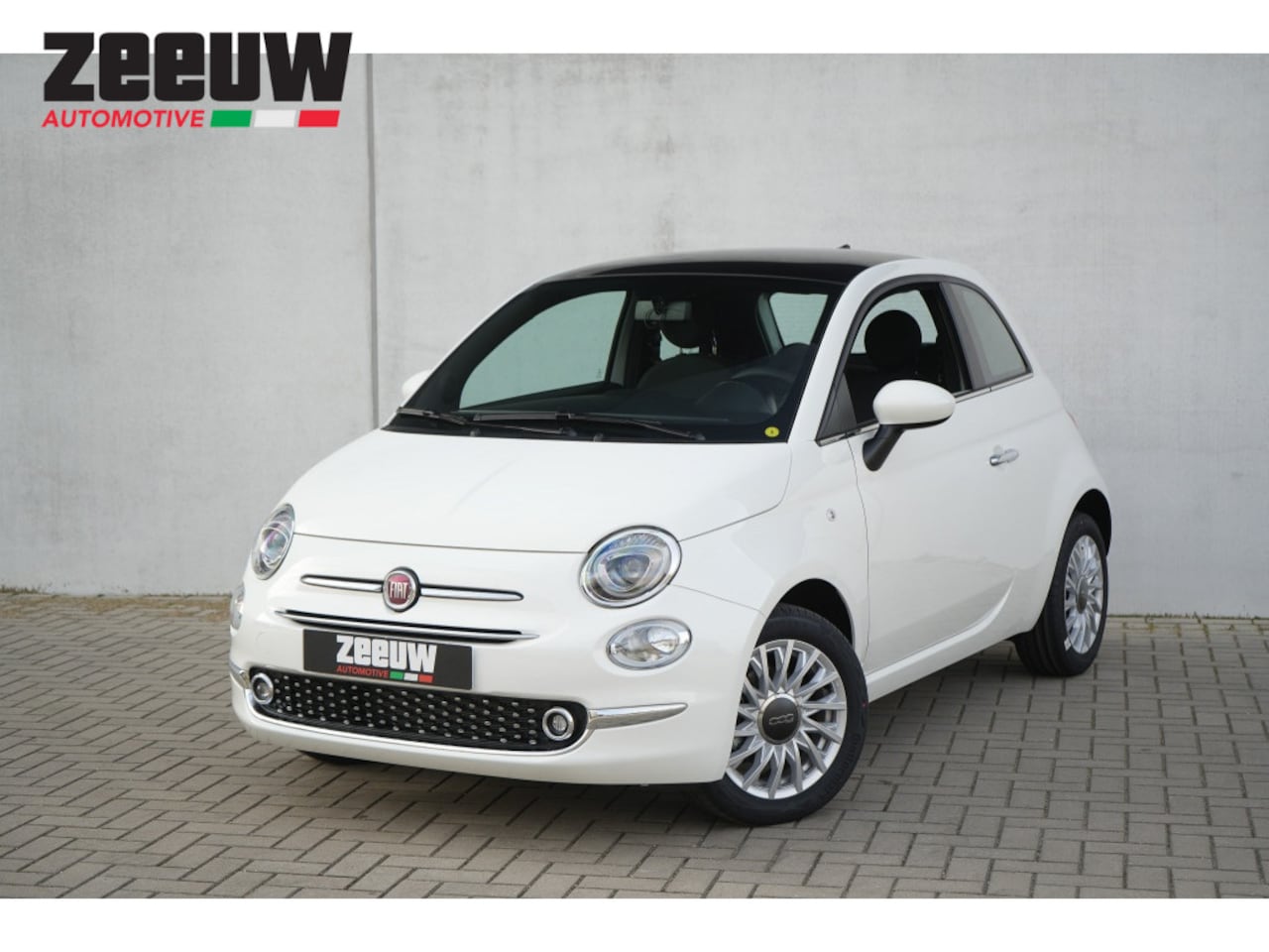 Fiat 500 - 1.0 Hybrid 70 PK Dolcevita | Carplay | Clima | Pano | 15" - AutoWereld.nl