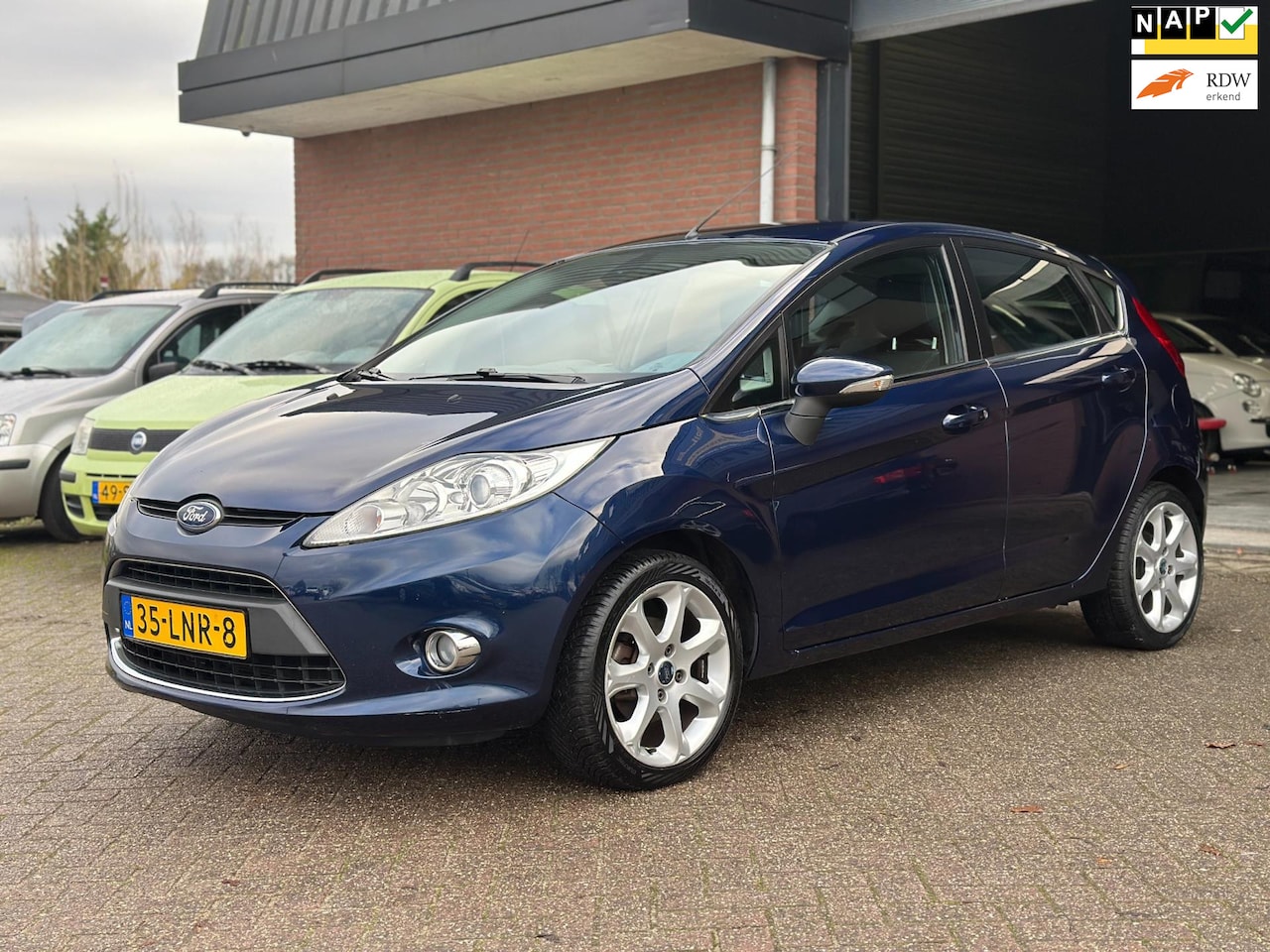 Ford Fiesta - 1.25 Titanium LUXE UITVOERING, AIRCO, APK, NAP!! - AutoWereld.nl