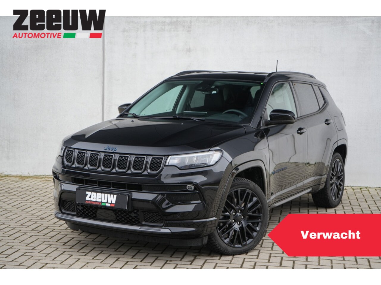 Jeep Compass - 4xe 240 PK Hybrid S | Leder | Navi | Winter | Camera | 19" - AutoWereld.nl