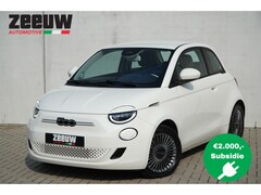 Fiat 500e - Icon 42KWH | LED | Navi | Carplay | Comfort | BTW | 16"