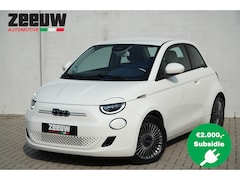 Fiat 500e - Icon 42KWH | LED | Navi | Carplay | Comfort | BTW | 16"