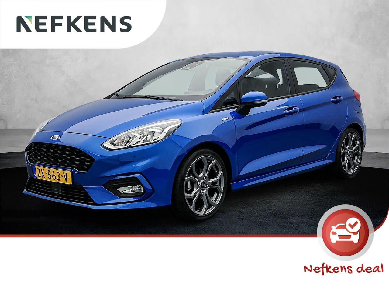 Ford Fiesta - ST-Line 125 pk | Navigatie | Parkeersensoren Achter | Sportonderstel | Verwarmde Sportstoe - AutoWereld.nl