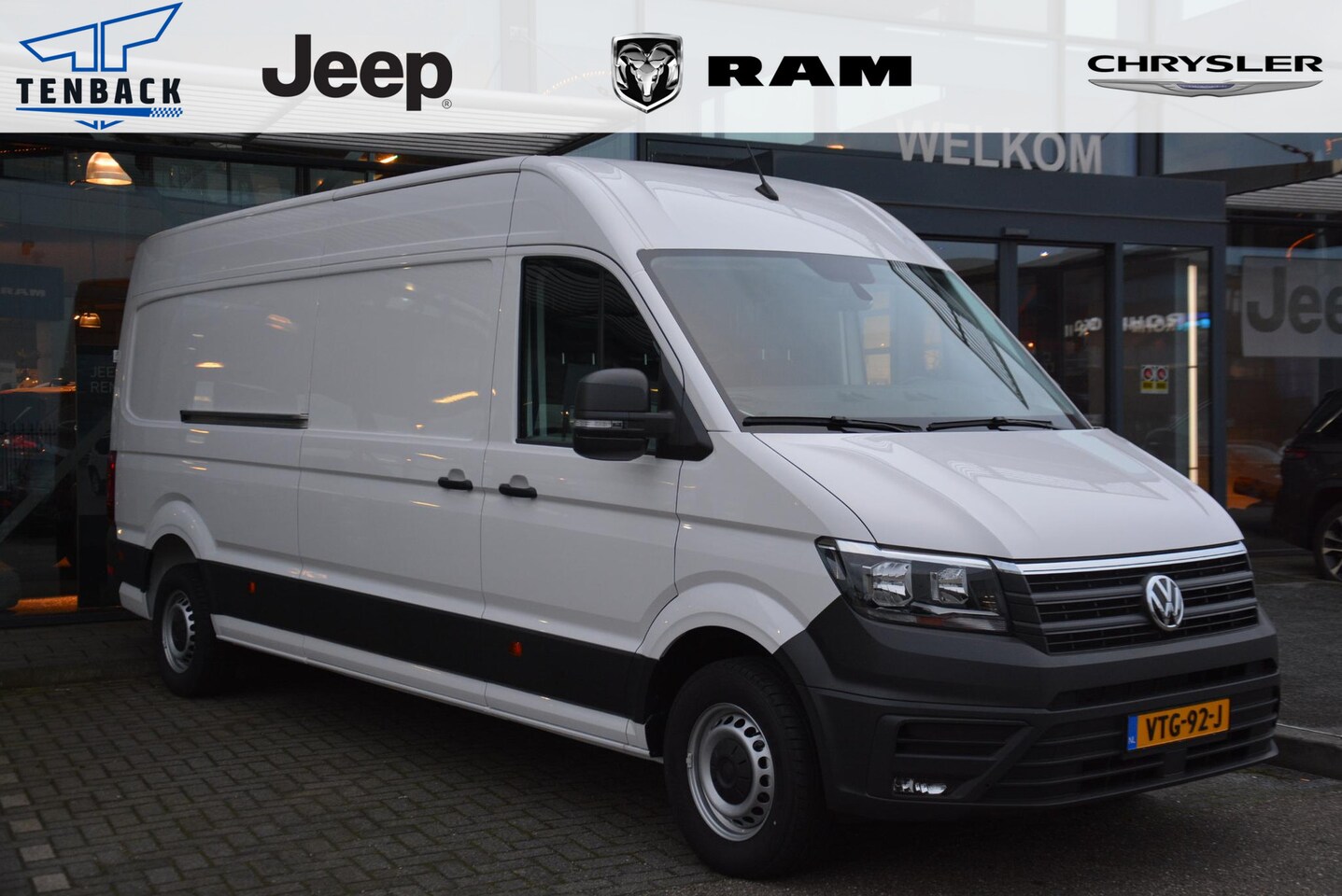 Volkswagen Crafter - 35 2.0 TDI L4H3 Comfortline EURO VI | Geveerde stoel - AutoWereld.nl