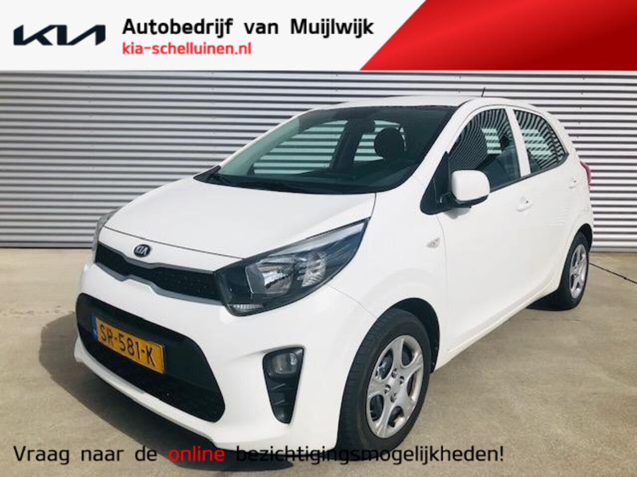 Kia Picanto - 1.0 EconomyPlusLine Airco/Bluetooth/5drs - AutoWereld.nl