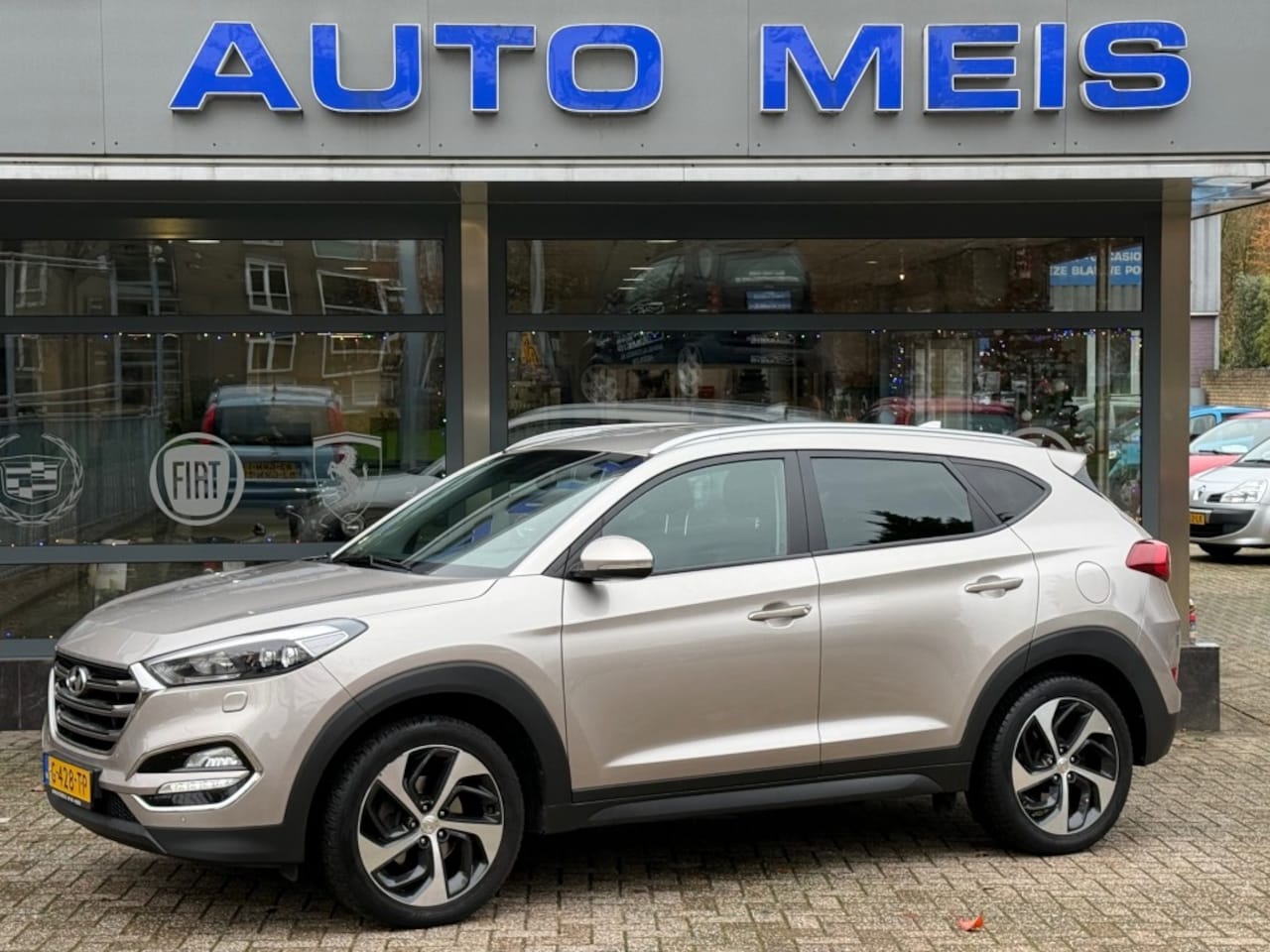 Hyundai Tucson - 1.6 T-GDI Premium Leder Navi Camera Trekhaak (1900KG Trekgewicht - AutoWereld.nl