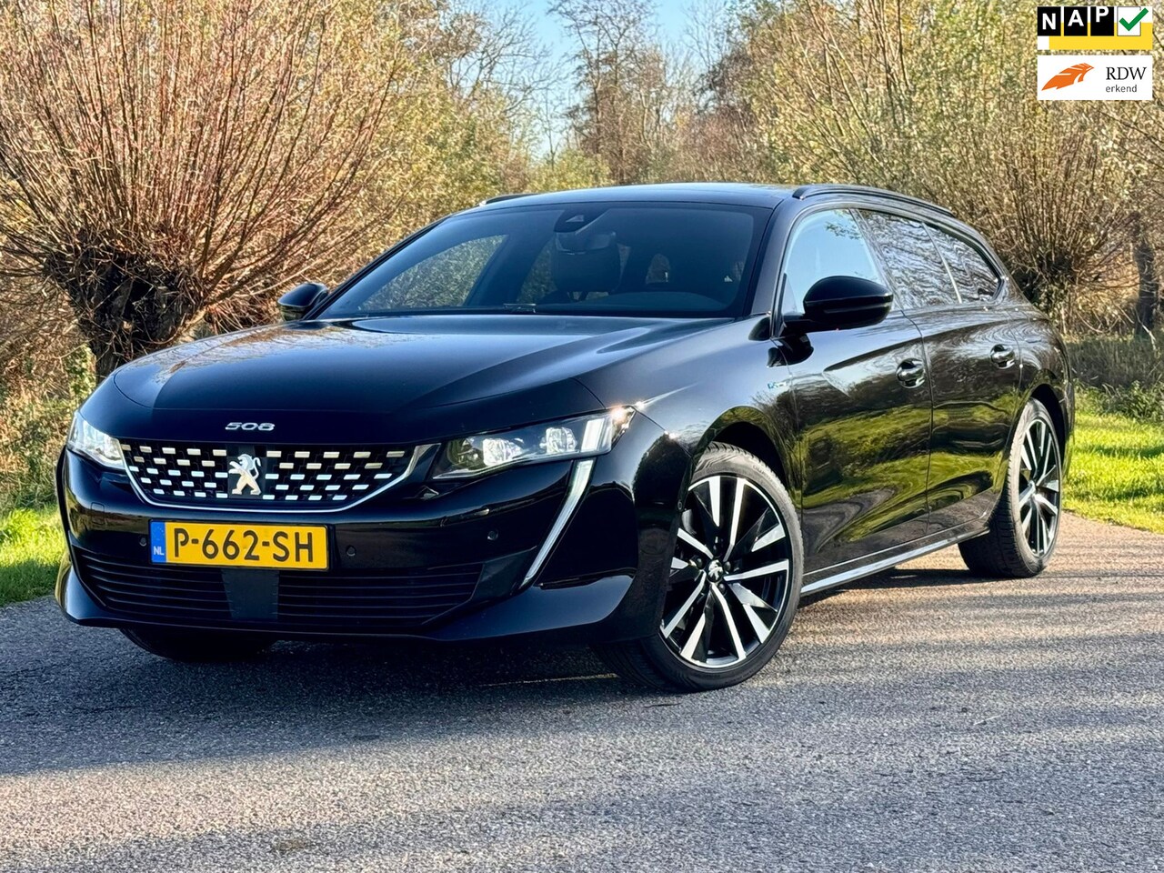 Peugeot 508 SW - 1.6 HYbrid GT Leder Panodak/Clima/Navi/Apple Carplay/360camera/Trekhaak - AutoWereld.nl