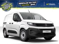 Opel Combo - GB 1.5 BlueHDi 100pk I Trekhaakvoorbereiding | Houtenvloer laadruimte met antislip afwerki