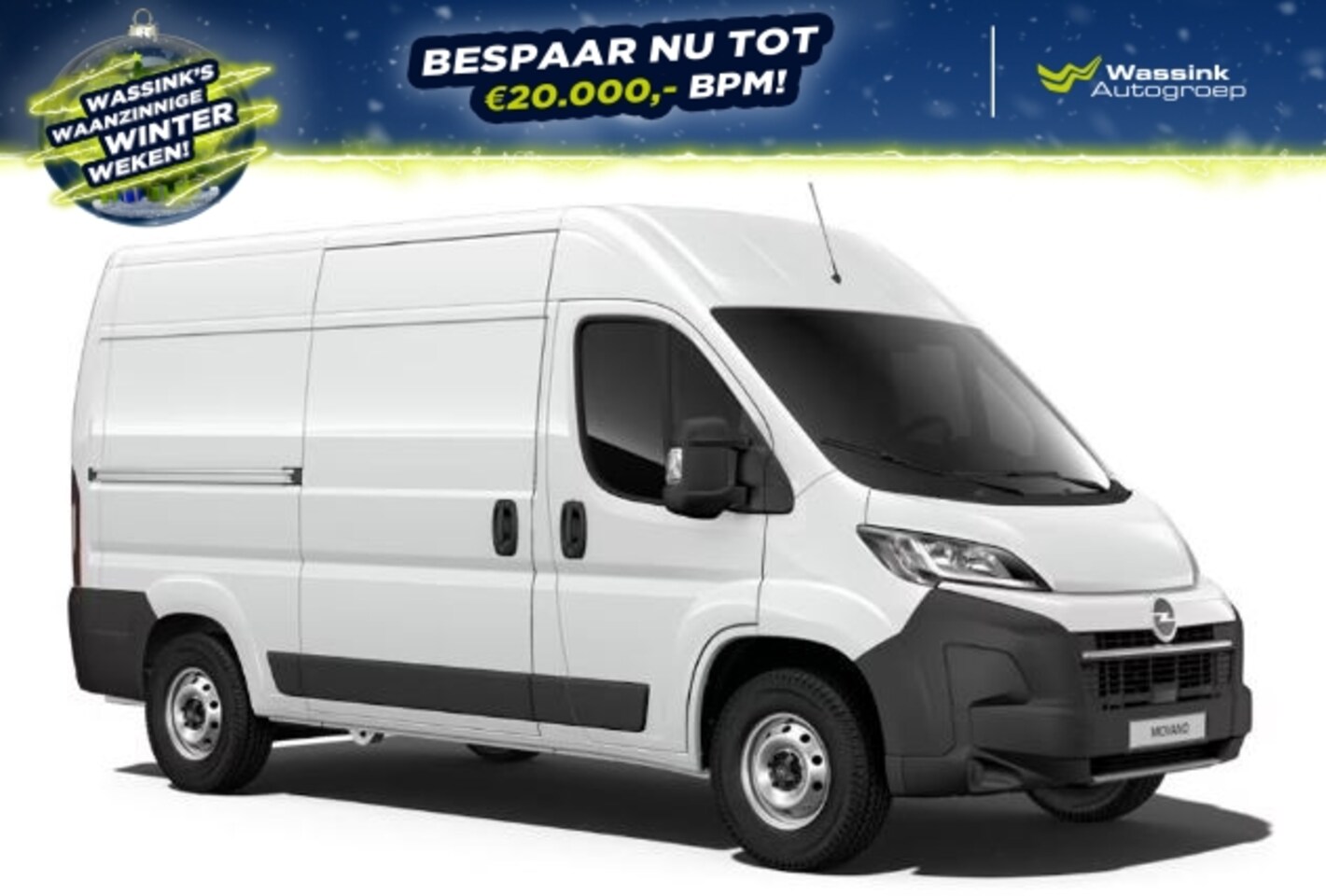 Opel Movano - GB L2H2 3.5t - 2.2 BlueHDi 140 S&S Automaat | Vaste trekhaak (flenskogel) | Pakket Techno - AutoWereld.nl